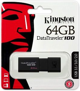 Kingston DataTraveler PenDrive, 64 GB